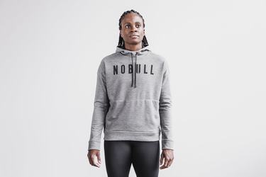 Nobull Women's Hoodie Grey | Australia (XY4971)